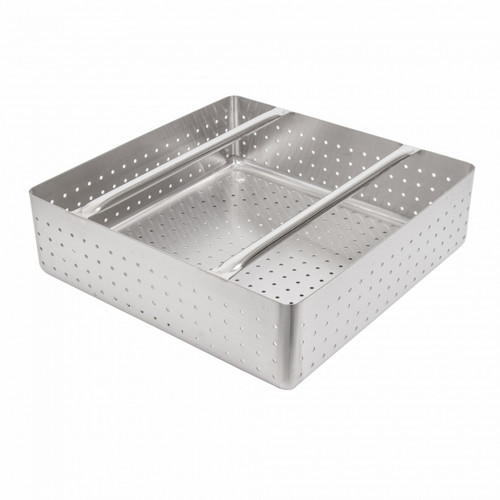 Drain Basket Strainer 20X20 IN For 20 IN X 20 IN Compartment Sink Bowl 1/Each