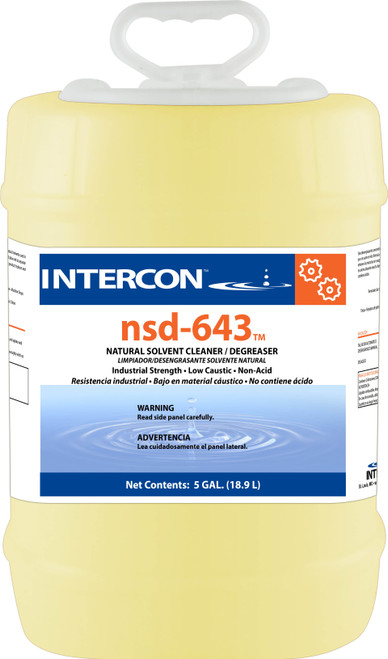 NSD-643 Cleaner & Degreaser 5 GAL Natural 1/Pail