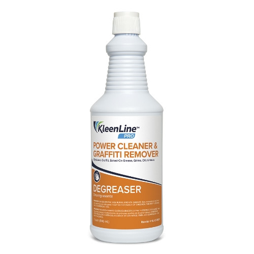 KleenLine™ Pro Power Cleaner & Degreaser Graffiti Remover 32 OZ RTU 12/Case