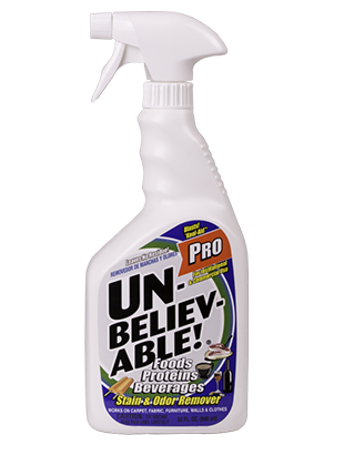 UNBELIEVABLE! Stain Remover Deodorizer 1 QT Neutral 12/Case