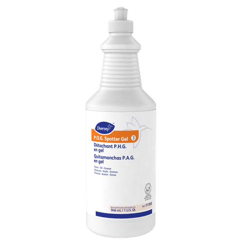 Diversey Fruity Scent Spot Remover 32 FLOZ Gel RTU Solvent-Based 6/Case