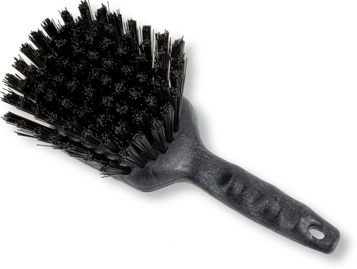Sparta® Scrub Brush 8 IN PP Polyester Black Color Coded Short Handle Floater 1/Each