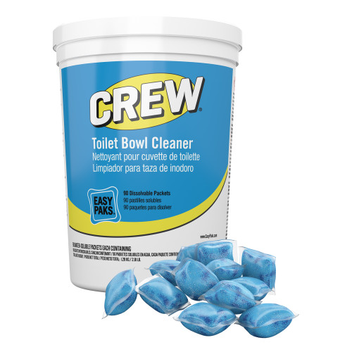 Crew® Easy Paks® Lavender Toilet Bowl Cleaner 0.5 OZ Powder RTU Enzymatic 90 Count/Pack 2 Packs/Case 180 Count/Case