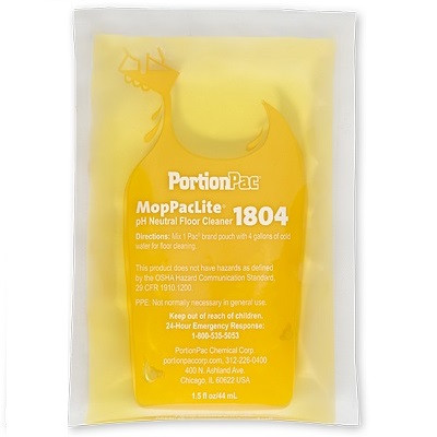 MopPacLite® Floor Cleaner 4 GAL All Purpose Concentrate 108/Box