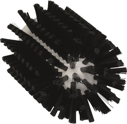 Vikan® Pipe Brush 6.1X3.1X0 IN Medium (MED) PP Polyester Stainless Steel Black Without Handle 1/Each