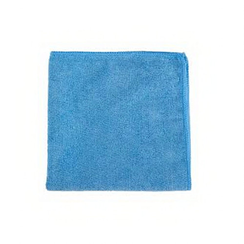 Cleaning Cloth 16X16 IN Microfiber Blue 200/Case