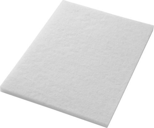 Polishing Pad 20X14 IN White 5/Case