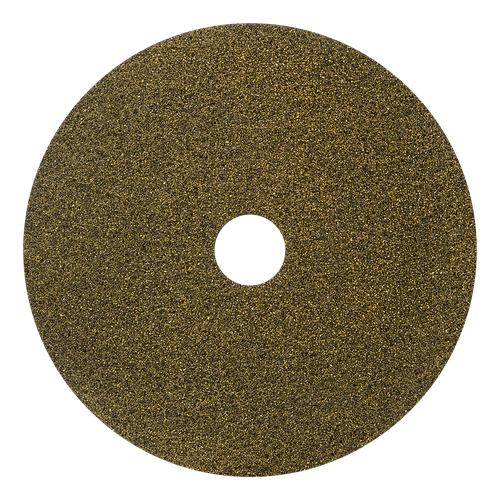 Black Diamond Floor Pad 13 IN Yellow 1500 Grit 2/Case