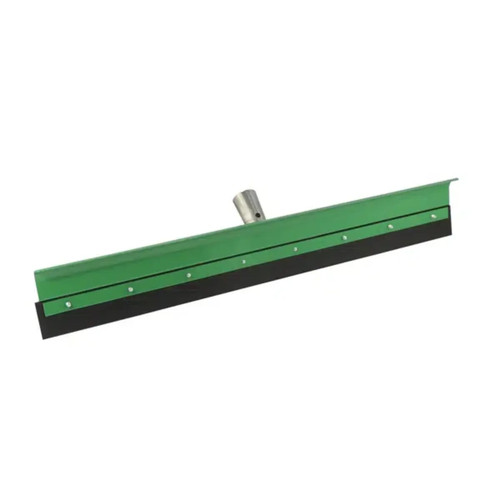 AquaDozer® Max Floor Squeegee Heavy Duty Steel Rubber Green Black Curved With 36IN Head 1/Each