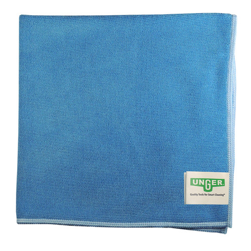 MicroWipe™ 500 Cleaning Cloth 16X16 IN Light Duty Microfiber Blue 10/Pack