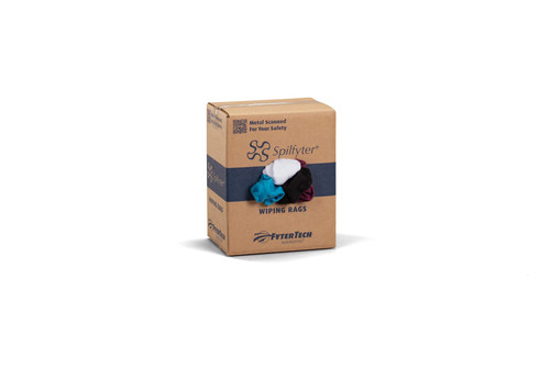 Spilfyter™ Knit Rag 10 LB Fleece Assorted Reclaimed Box 1/Case