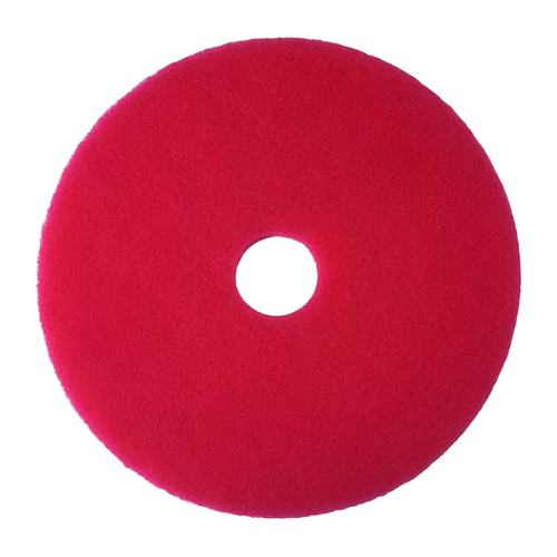 SKILCRAFT® 3M Burnishing Pad 14 IN Red 5/Case