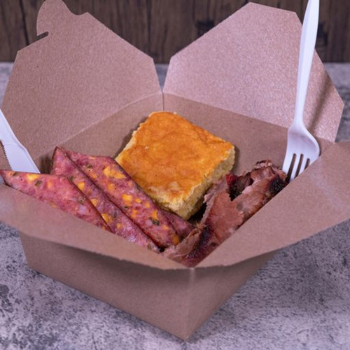 #8 Take-Out Box 6X4X2.5 IN Kraft 300/Case