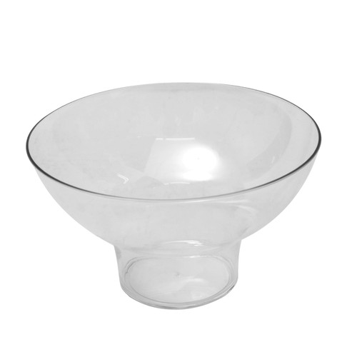 Dip Dish Plastic Clear Round Pedestal 24/Case