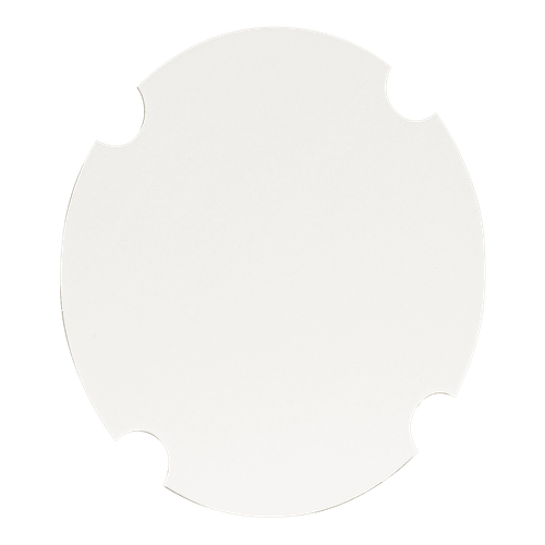 Lid Paper White For 54-85 OZ Bucket & Tub Venting Holes 200/Case