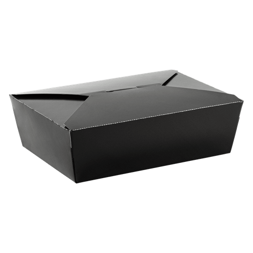 INNOBOX EDGE™ #3 Take-Out Box Black 130/Case