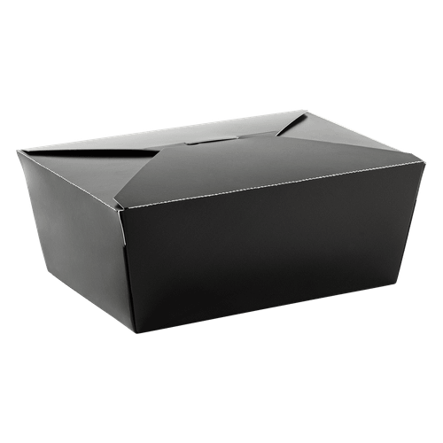 INNOBOX EDGE™ #4 Food Take-Out Box Black 90/Case