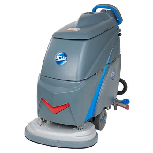 Transaxle Auto Scrubber 24 IN 15 GAL 24IN Walk Behind On-Board Charger Pad AGM Battery Dual Brush 1/Each