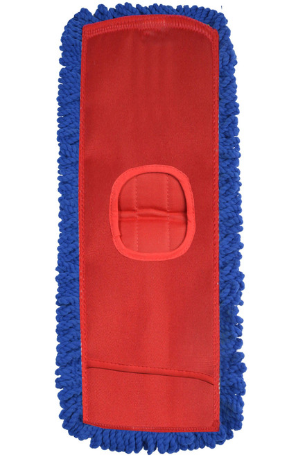 Dust Mop 18X5 IN White Microfiber 1/Each