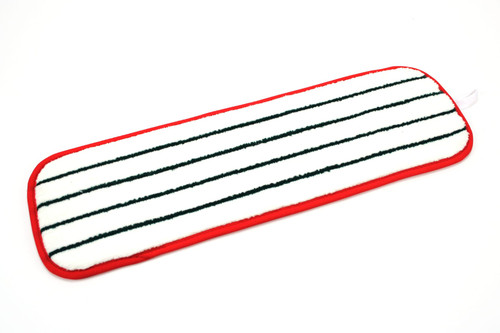 3M™ Easy Scrub Mop 18X5 IN Red White Microfiber PP With Scrub Strips 4 Count/Pack 10 Packs/Case 40 Count/Case
