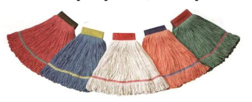 Mop Head Medium (MED) Orange Loop End 1/Each