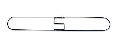 Dust Mop Frame 36X5 IN Black Powder Coated Metal 1/Each