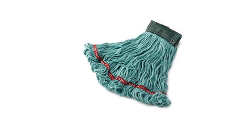 Web Foot® Wet Mop 20 OZ Green Cotton Synthetic Blend 5IN Headband 6/Case