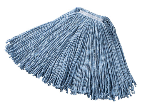 Dura Pro Mop Head XL 32 OZ Blue Blend Cut End Premium 1IN Headband 12/Case