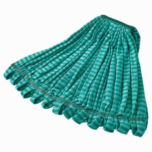 Web Foot® Wet Mop Large (LG) 24 OZ Green Microfiber Tube 1IN Headband 6/Case