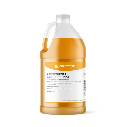 UNX Air Freshener Rainforest Mist Orange Liquid 1 GAL 4/Case