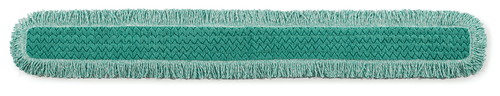 Hygen™ Dust Mop 60 IN Green Microfiber Fringed 6/Case