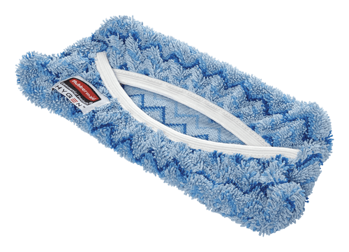 Hygen™ Scrub Mop 8.25X8.25 IN Blue Microfiber 1/Each