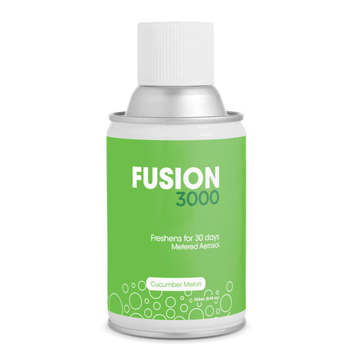 Fusion 3000 Metered Aerosol Refills Air Freshener Cucumber Melon 12/Case