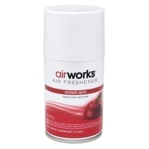 AirWorks® Air Freshener Orchard Spice Aerosol 7 OZ Refill Metered 12/Case