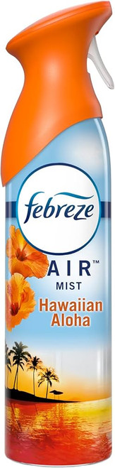 Febreze Air Freshener Hawaiian Aloha Spray 8.1 OZ 6/Case