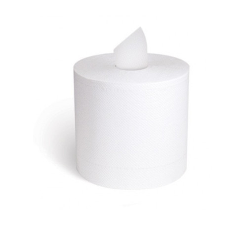 Merfin® Roll Paper Towel 400 FT 1PLY Airlaid Paper Centerpull 400 Sheets/Roll 6 Rolls/Case 2400 Sheets/Case