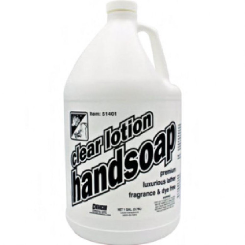 Hand Soap Lotionized 1 GAL Fragrance Free Clear Dye Free 4/Case
