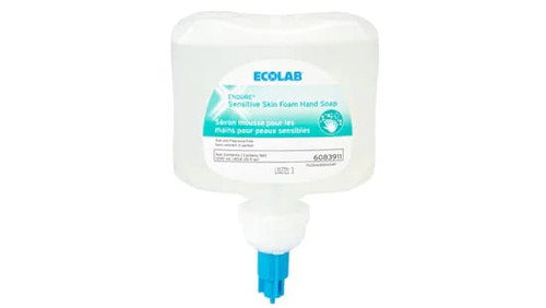 Endure Hand Soap Foam 1250 mL Fragrance Free Dye Free Sensitive Skin 4/Case