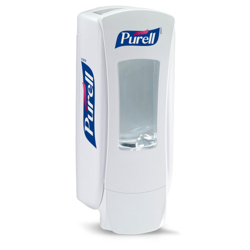 Purell® Hand Sanitizer Dispenser 1200 mL White Plastic Push Style Wall Mount Slim High Capacity For ADX-12 1/Case