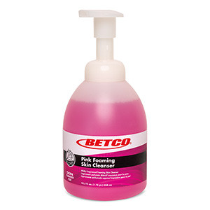 Pink Hand Soap Liquid High Foam 500 mL Fresh Scent 12/Case