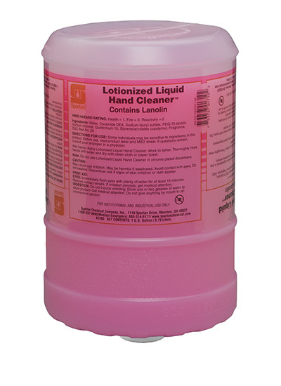 Lotionized Liquid Hand Cleaner Hand Soap Ready-to-Use (RTU) Liquid 1 GAL Floral Pink With Lotion 4/Case