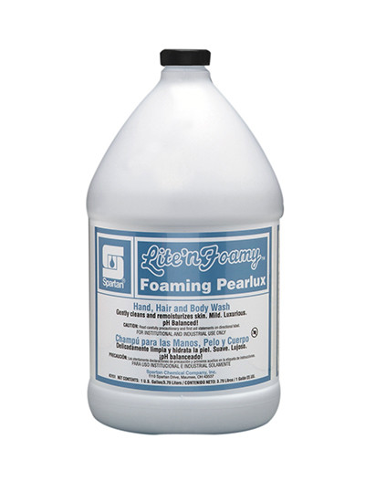 Lite'n Foamy® Hand Soap Foam Ready-to-Use (RTU) 1 GAL Fruity Scent White 4/Case