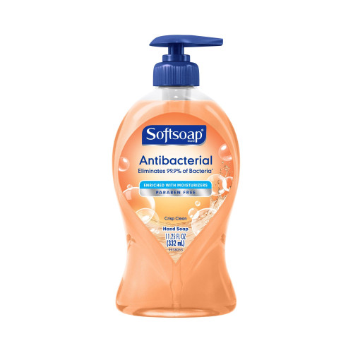 Softsoap Hand Soap Pump Bottle 11.25 OZ Antibacterial 6/Case