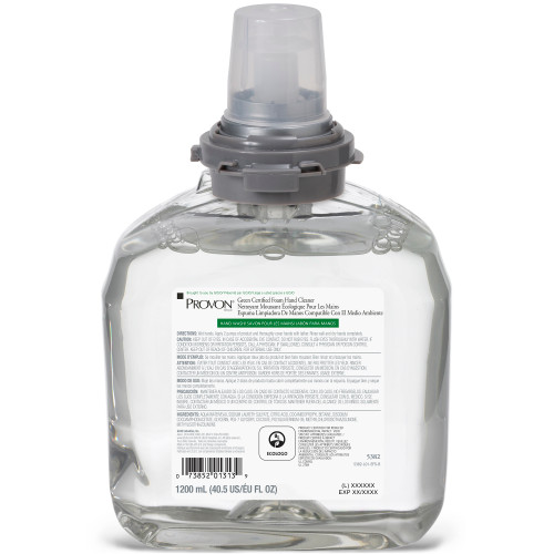 PROVON® Hand Soap Foam 1200 mL 3.41X5.47X8.25 IN Fragrance Free For TFX 2/Case