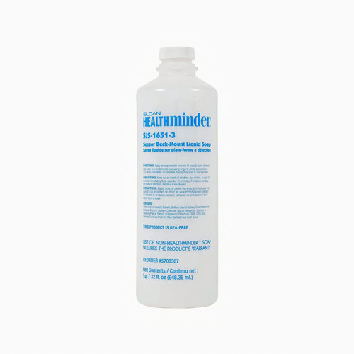 Sloan® Hand Soap Liquid 800 mL Unscented Green Deck Mounted Sensor 6/Case