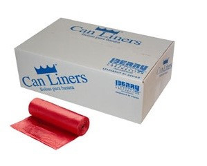 Hospi-Tuff® Biohazard Bag 24X24 IN 7-10 GAL Red HDPE 11MIC Coreless 1000/Case
