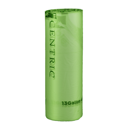 Liner 23X29 IN 13 GAL Green 0.6MIL 200/Case