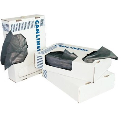 Heritage Can Liner 40X46 IN 40-45 GAL Gray LLDPE 1.1MIL 125/Case
