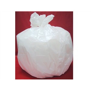 Can Liner 30X36 IN White Plastic 0.74MIL 200/Case