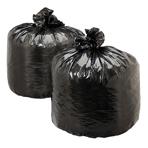 Can Liner 36X47 IN Black Plastic 0.45MIL 25 Count/Pack 10 Packs/Case 250 Count/Case